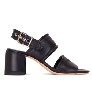 AGL Moon Padded Leather Sandal Size 7.5 NWT'S